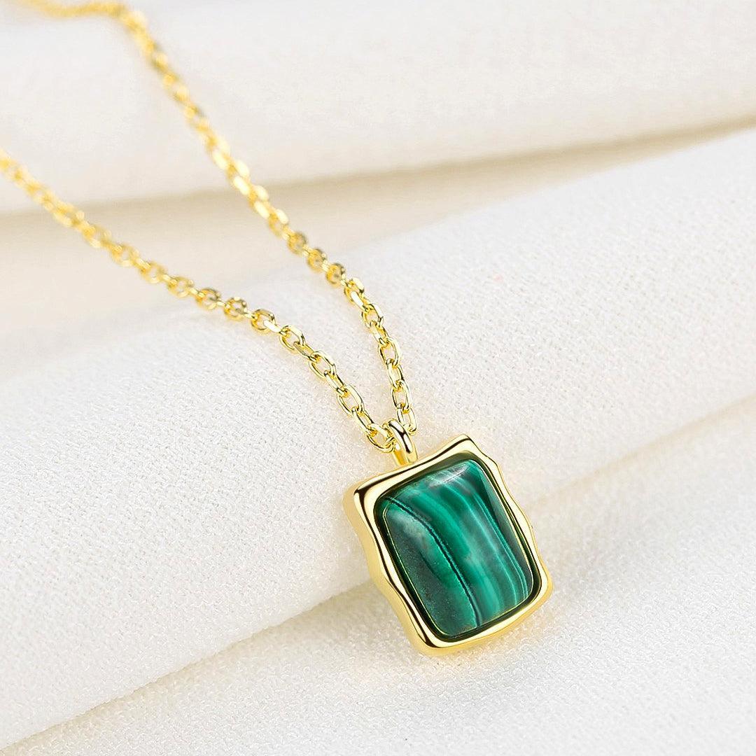 Malachite Necklace Jewelry