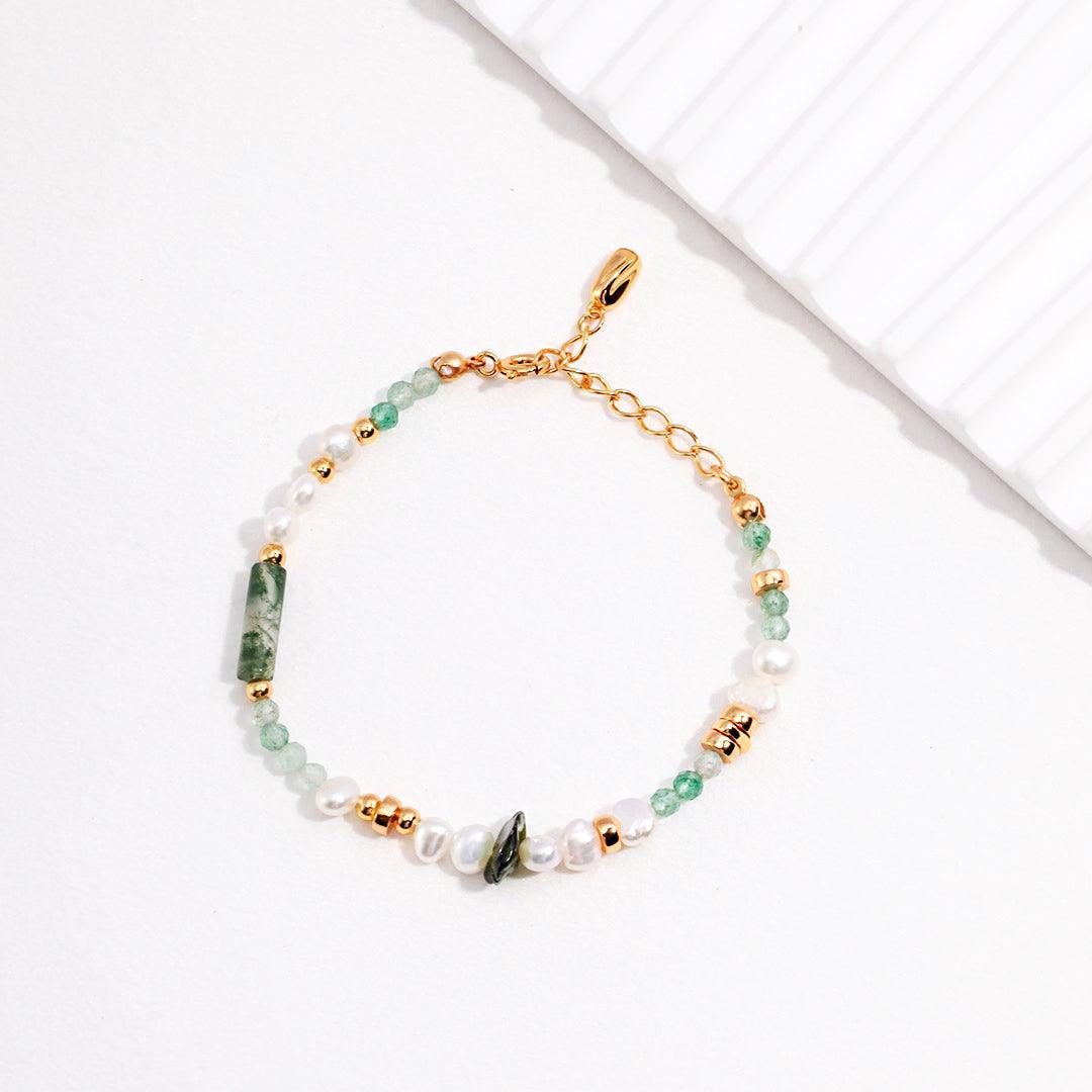 Pearl Natural Stone Bracelet | LAYUMI