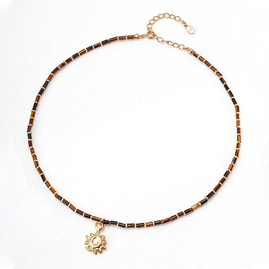 Tiger Eye Necklace Jewelry